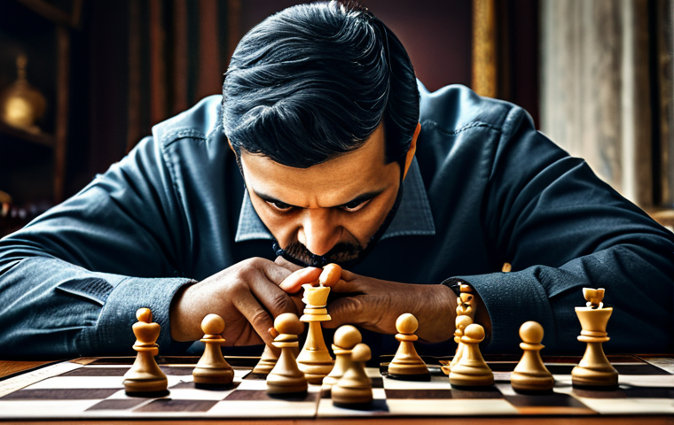 Prompt 1: The Focused Chess Grandmaster**