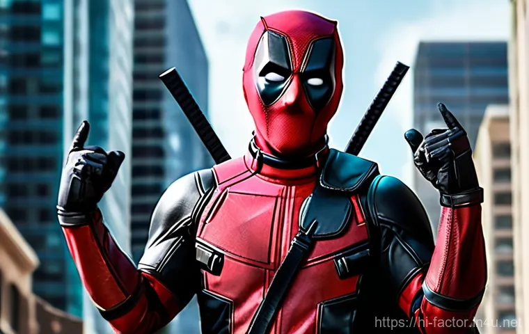 Ryan Reynolds의 데드풀 성공 비결 - ### Image Prompt 1: The Fourth Wall Breaker Ryan Reynolds의 데드풀 성공 비결 - ### Image Prompt 1: The Fourth Wall Breaker