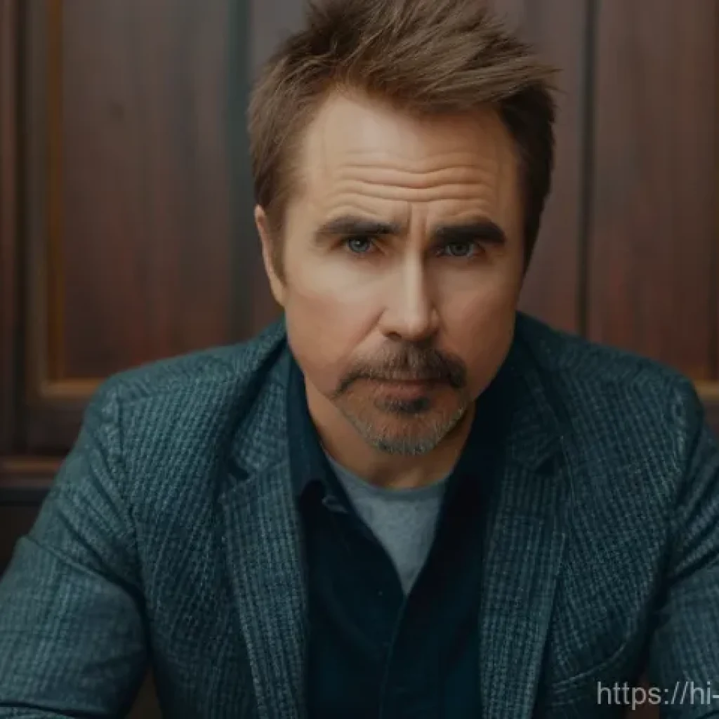 Sam Rockwell의 다재다능한 캐릭터 - Here are three detailed image generation prompts in English, based on the provided text about Sam Ro...